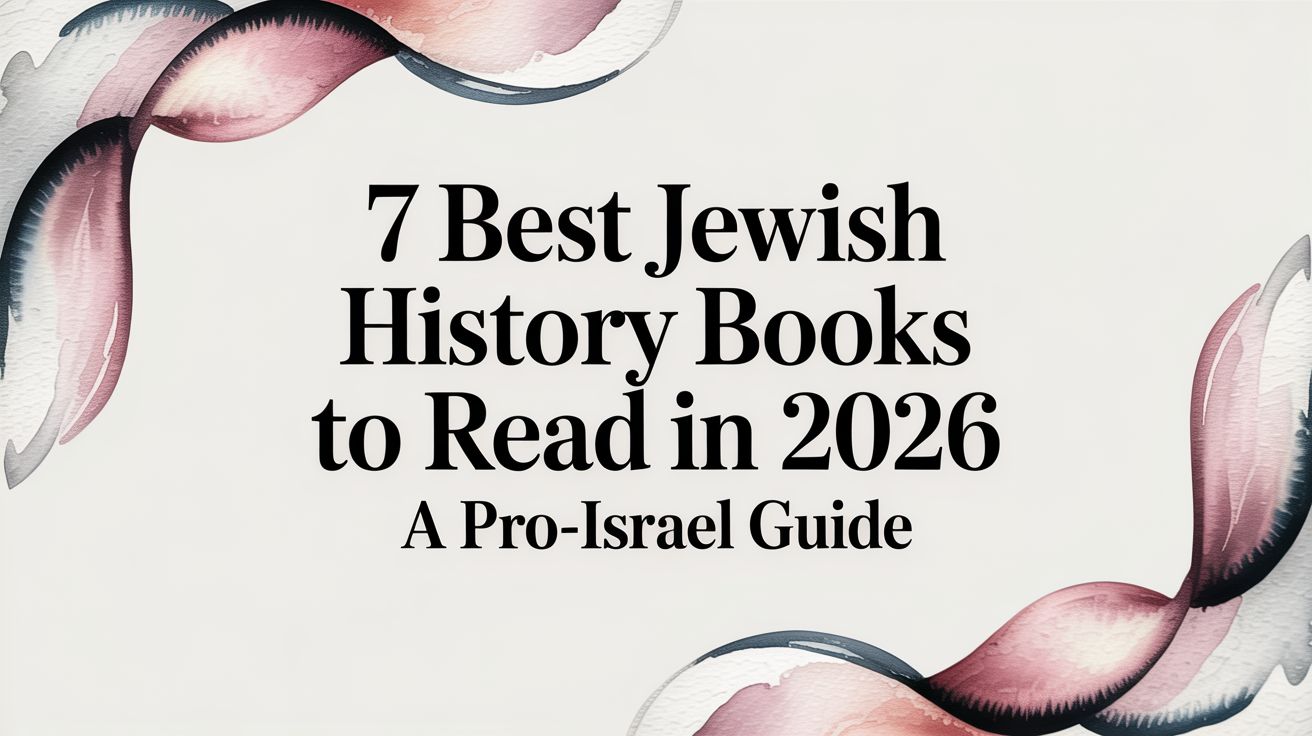 7 Best Jewish History Books to Read in 2026: A Pro-Israel Guide