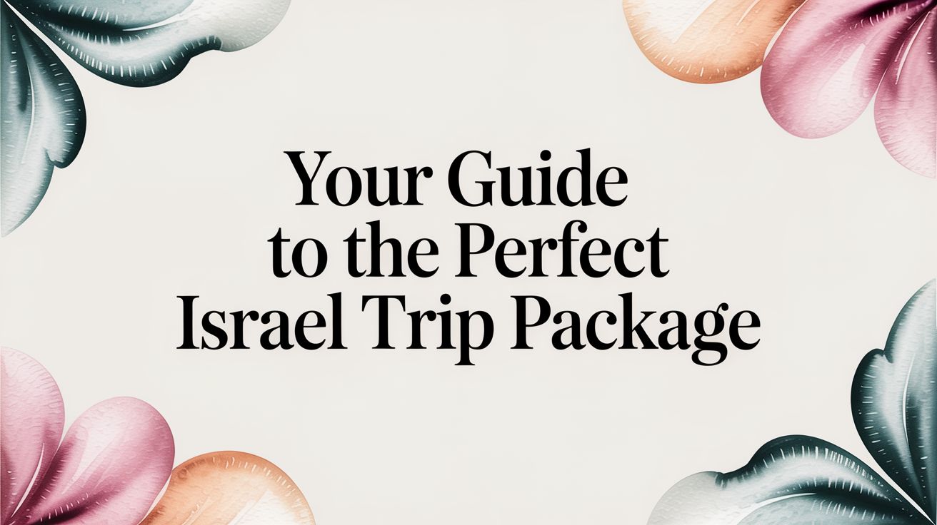 Your Guide to the Perfect Israel Trip Package