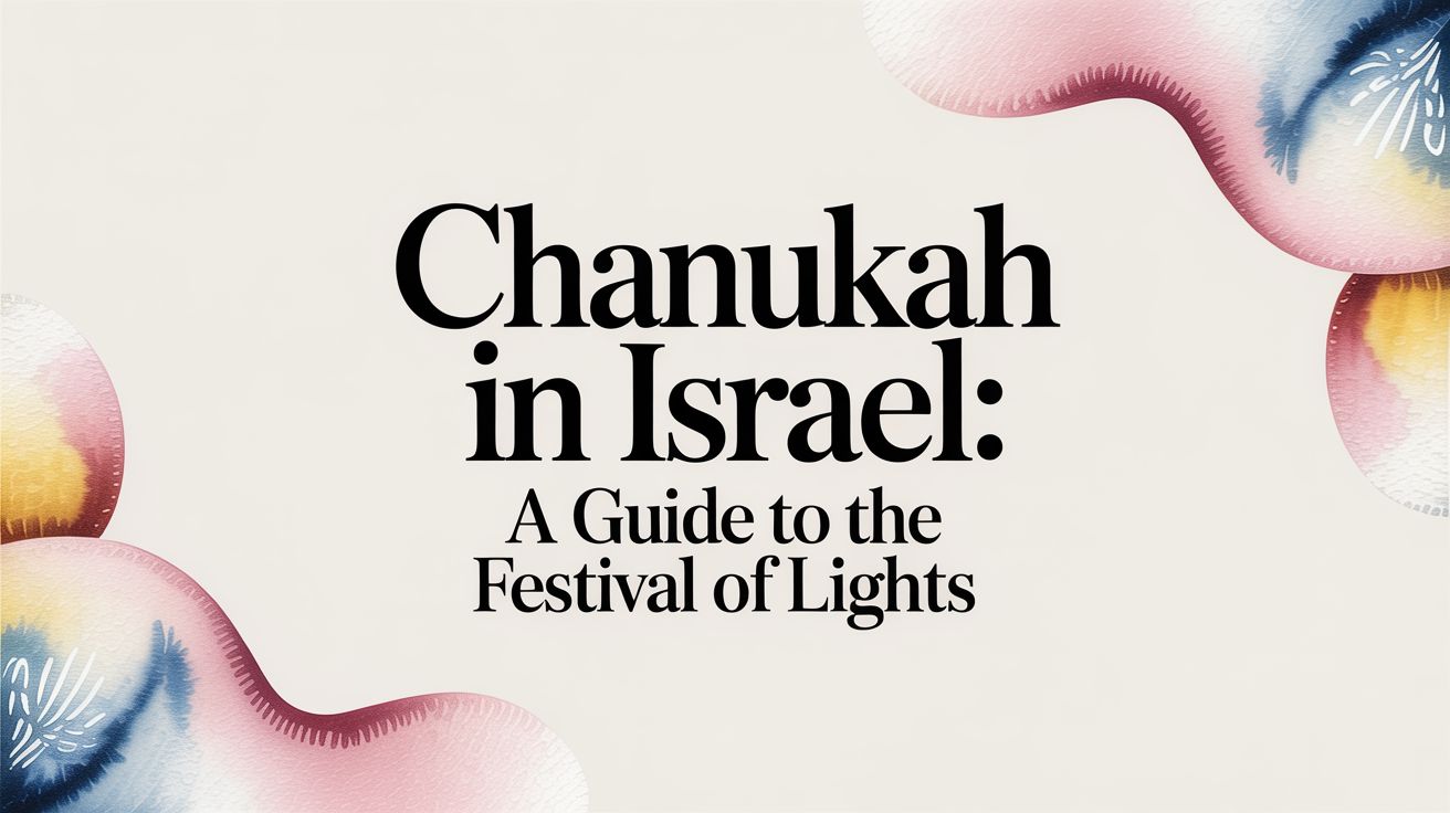 Chanukah in Israel: A Guide to the Festival of Lights