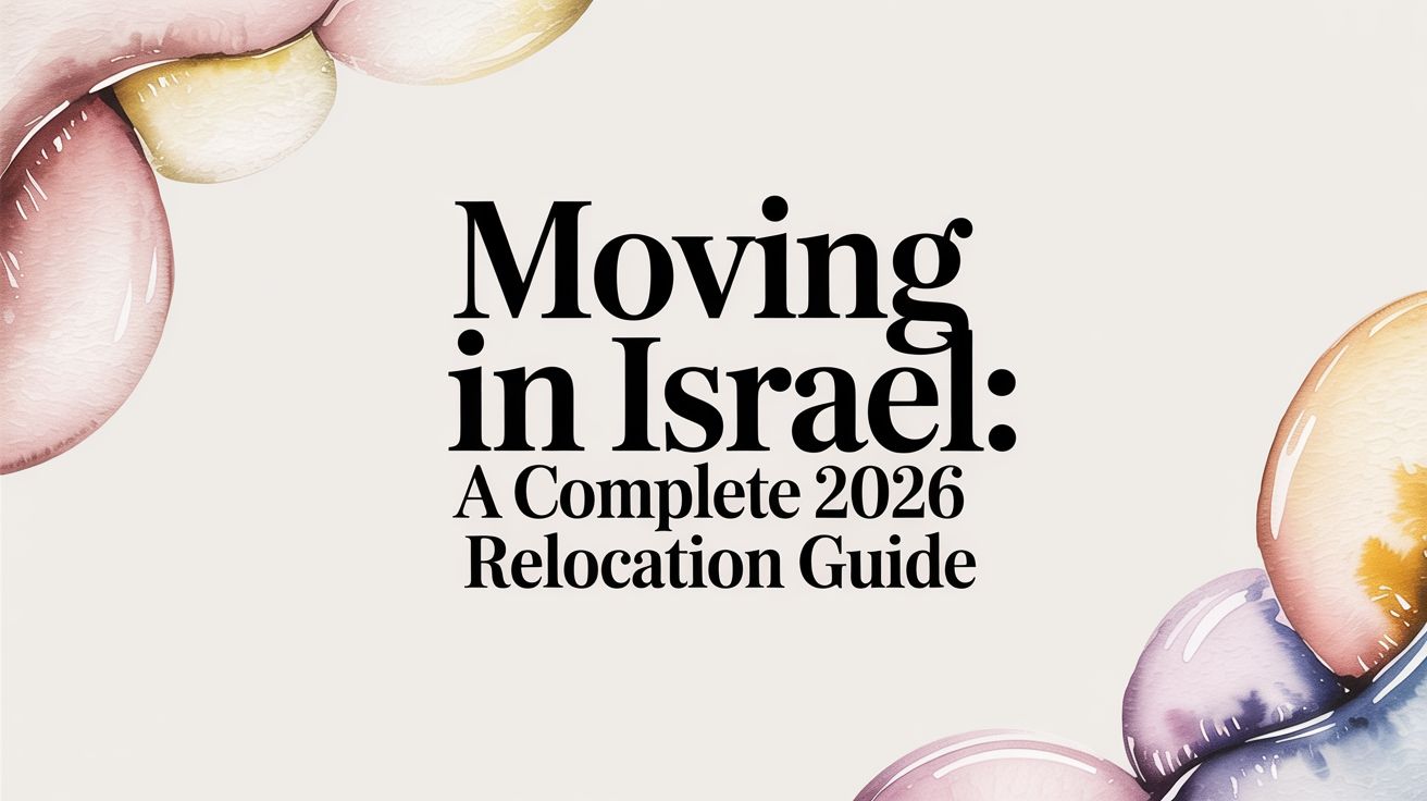 Moving in Israel: A Complete 2026 Relocation Guide