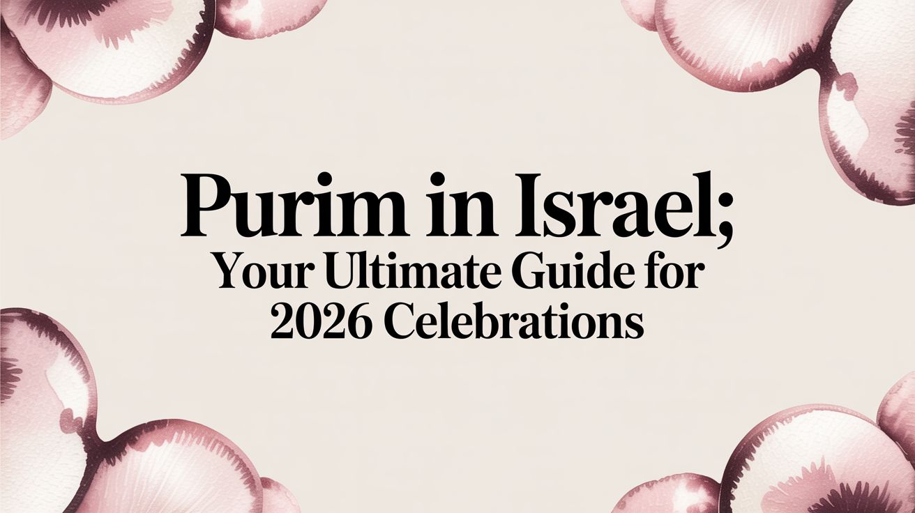 Purim in Israel: Your Ultimate Guide for 2026 Celebrations